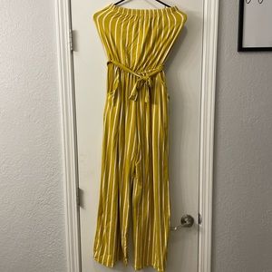 Strapless Pant Romper